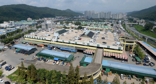 대구 농수산물유통시장 전경. 매일신문DB