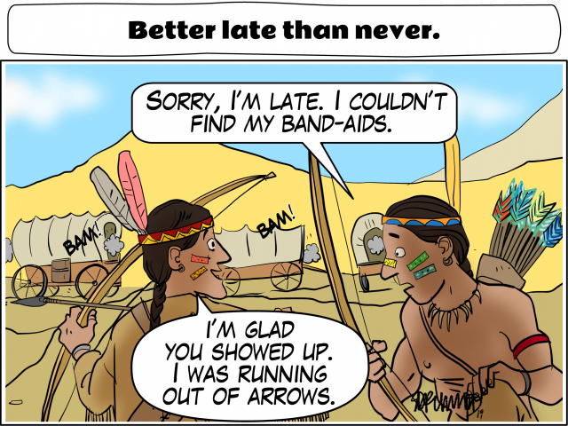 Cartoon by Sergio Drumond