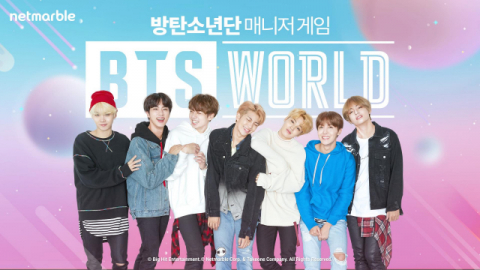 넷마블이 방탄소년단(BTS) 관련 모바일 게임 