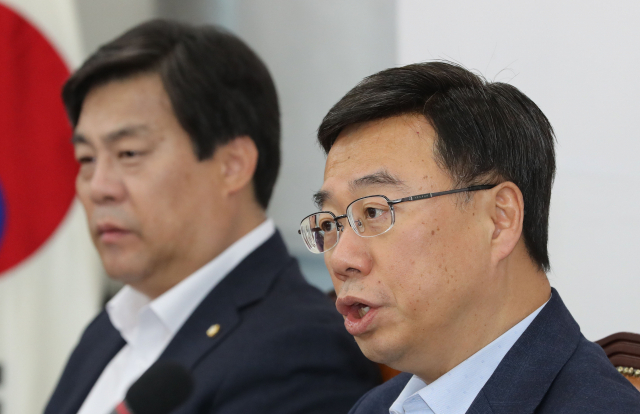 신상진 자유한국당 신정치혁신특별위원장. 연합뉴스