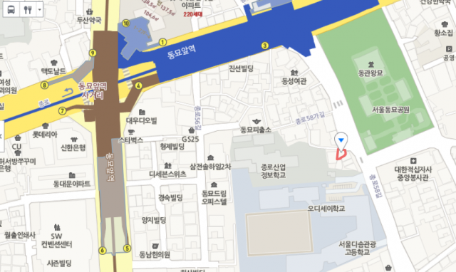 출처: 종로구 숭인동 