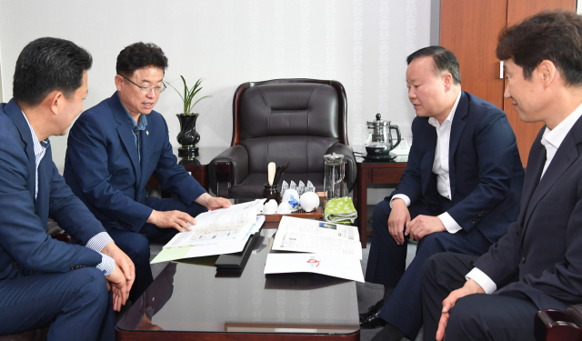 20일 오전 이철우 경상북도지사는 국회 의원회관에서 