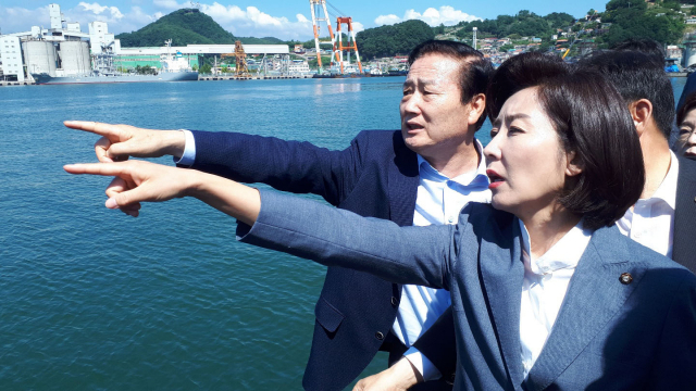 자유한국당 나경원 원내대표 등 