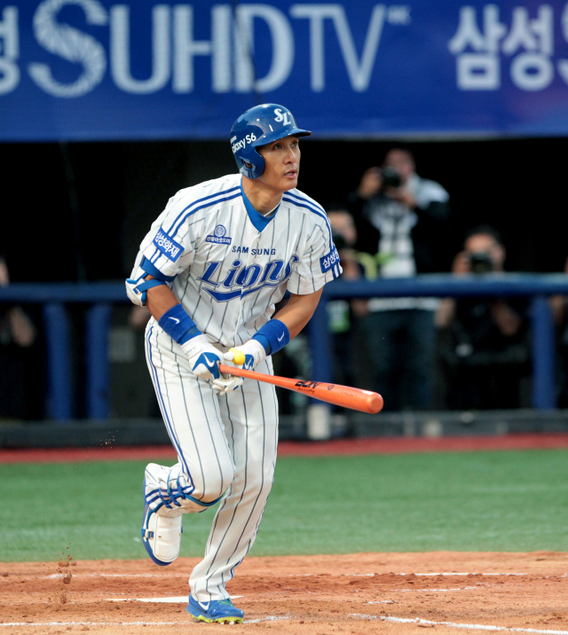 이승엽의 2015년 당시 모습. 매일신문DB