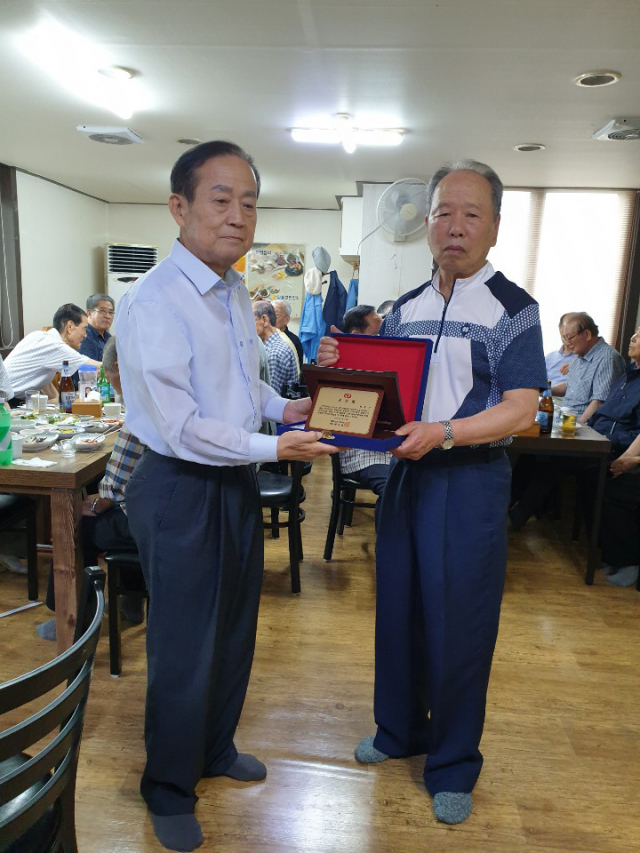 매일신문사우회 월례회