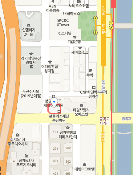 분당 정자동 