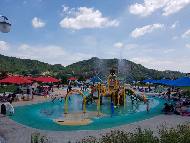 상주보 물놀이장 상주시 제공