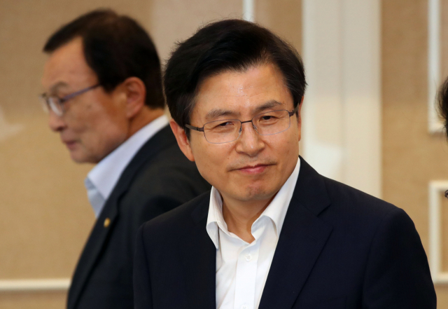 황교안 자유한국당 대표. 연합뉴스