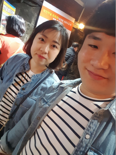 예비부부 이상훈 씨, 이경희 씨. 고구마웨딩 제공