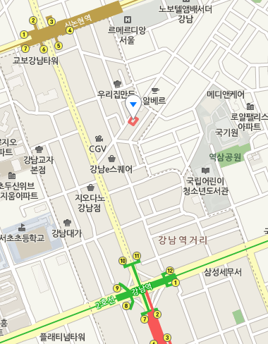 바닷가재 먹물버거=록키랍스타버거, 강남역 