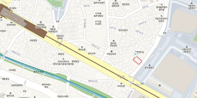 가오리회 비빔냉면 및 무침 파는 마포 