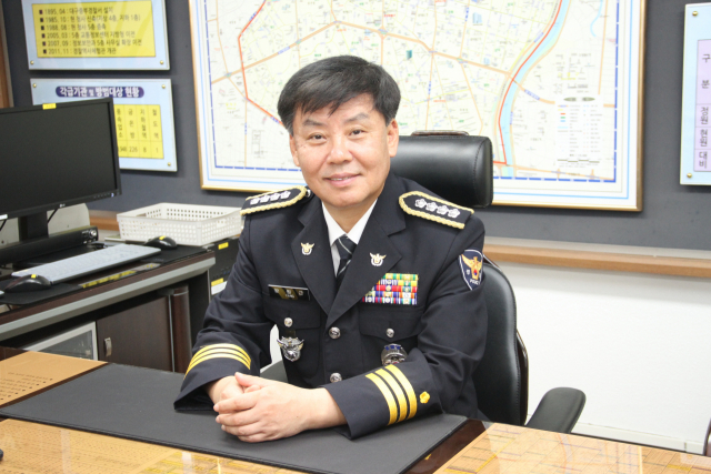 양원근 대구 중부경찰서장. 중부경찰서 제공