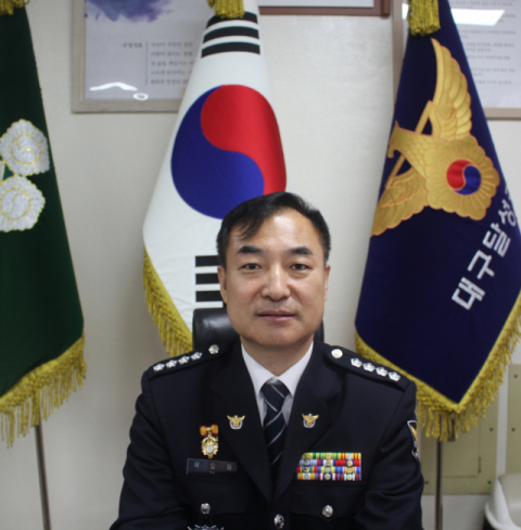 15일 취임한 유오재 대구 달성경찰서 서장. 달성경찰서 제공