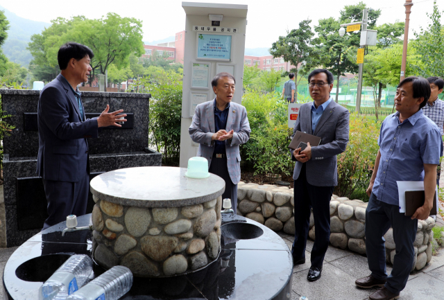 구암공원 동네우물. 대구상수도사업본부 제공