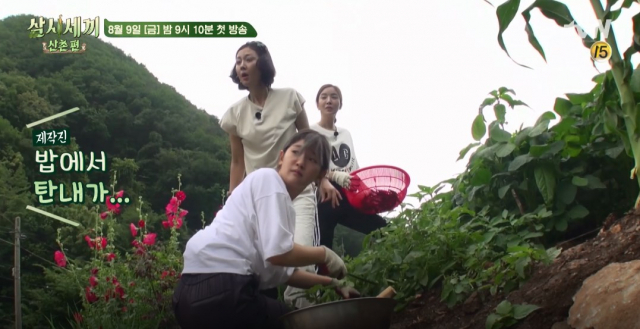 삼시세끼 산촌편이 9일 첫방송되면서 재방송 일정을 궁금해하는 네티즌들이 많다. 삼시세끼 캡처