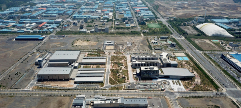 대구 달성군 국가물산업클러스터에 한미 물기업들이 투자하는 합자회사가 들어설 전망이다. 국가물산업클러스터 전경. 매일신문 DB.
