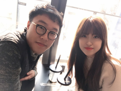 예비부부 홍주현 씨와 조묘은 씨. 고구마웨딩 제공