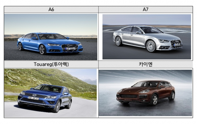 불법조작 차량. 환경부 제공
