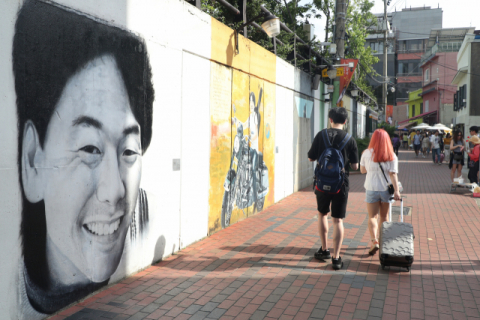 대구 도심 관광지인 중구 김광석길. 매일신문 DB
