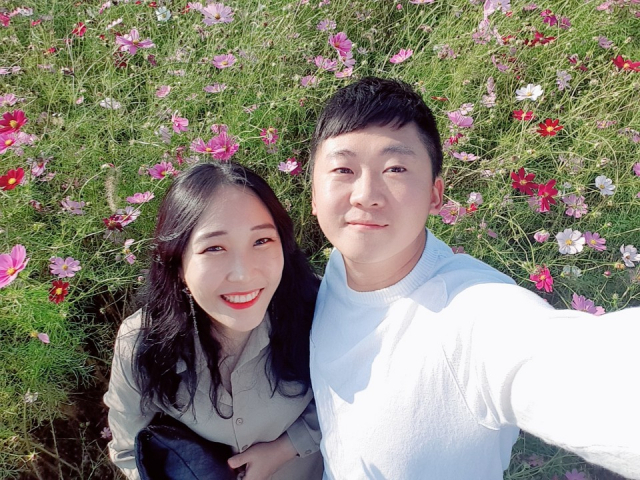 예비부부 유현지 씨와 최보영 씨. 고구마웨딩 제공