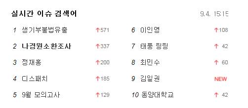 출처: 다음 포털사이트 캡처