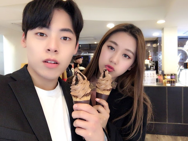 (좌) 이동민 씨 (우) 양예원 씨, 