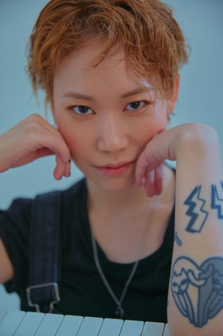 가수 우혜미의 생전 모습. 다운타운이엔엠 제공.