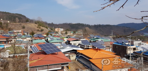 영양군은 산업통상자원부 공모사업에 선정돼 입암면 13개 마을에 에너지 자립마을 구축에 들어간다. 영양군 제공