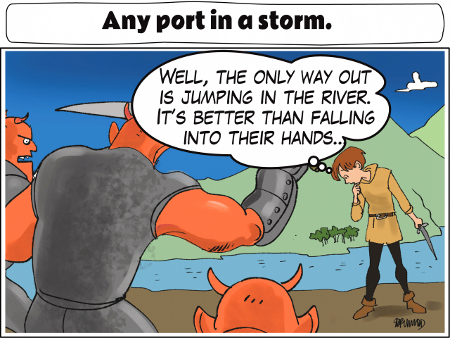 Cartoon by Sergio Drumond