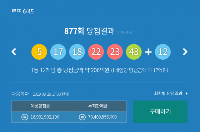 동행복권 캡쳐