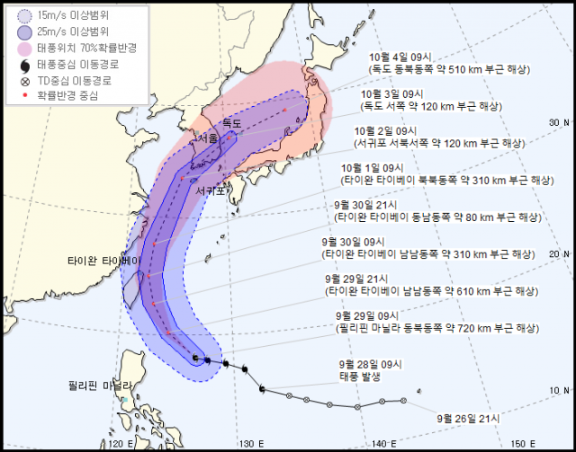 제18호 태풍 