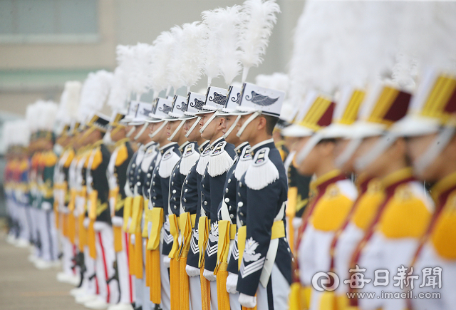 1일 국군의 날을 맞아 대구 공군기지(제11전투비행단)에서 열린 