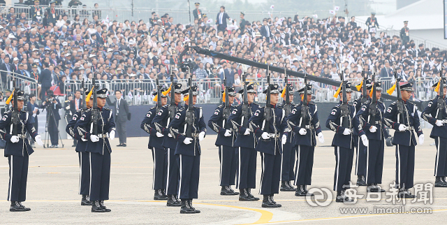 1일 국군의 날을 맞아 대구 공군기지(제11전투비행단)에서 열린 