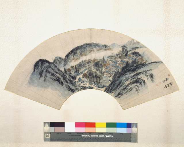 종이에 담채, 23.6×67.6㎝, 국립중앙박물관 소장