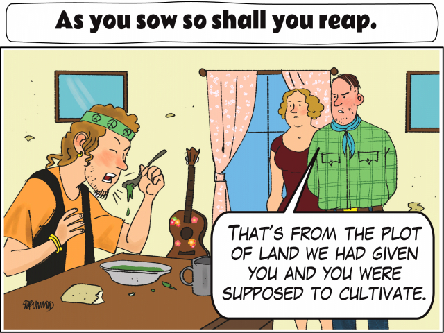 Cartoon by Sergio Drumond