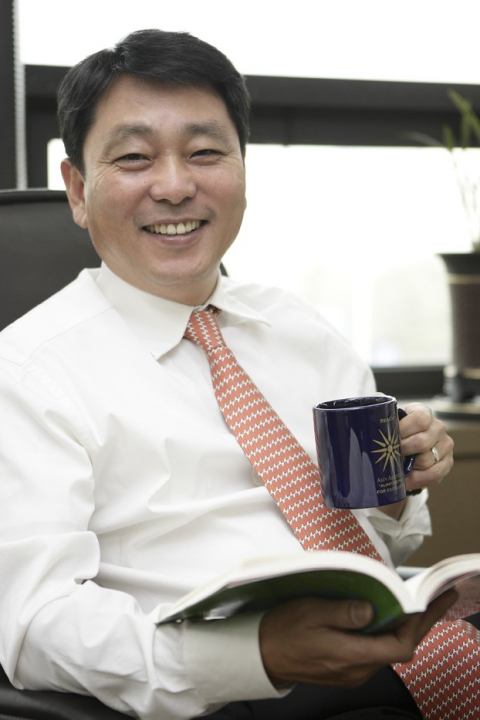정수홍 대구고등학교 총동창회장. 대구고 총동창회 제공