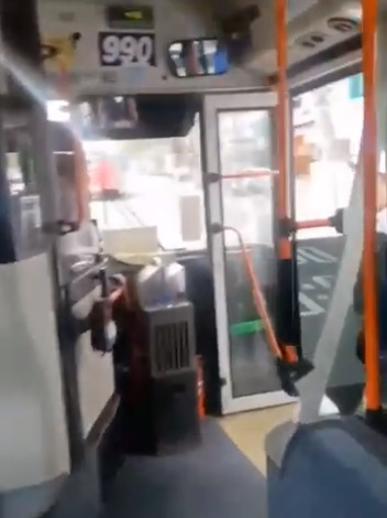 버스정류장 불법 주·정차 처벌은? 대구 범어천네거리 벤츠