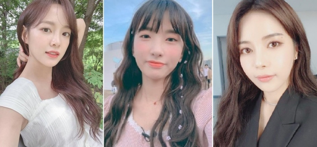 사진. 김세정, 지숙, 솔라 SNS
