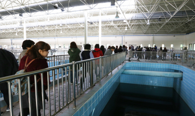 지난해 진행한 대구시 수돗물 체험투어. 대구시 제공