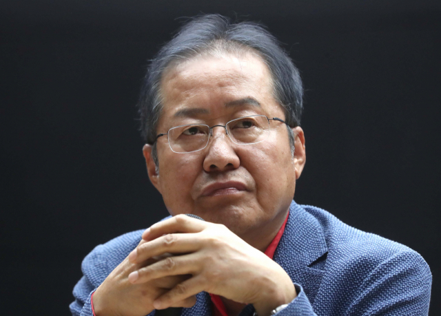 홍준표 자유한국당 전 대표. 연합뉴스