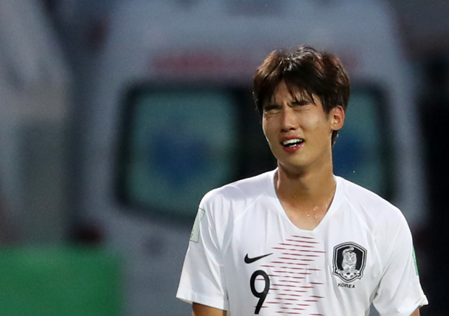 5일 오후(현지시간) 브라질 에스타지우 올림피쿠 고이아니아 경기장에서 열린 