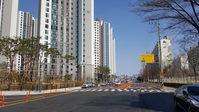 경북 김천시 부곡동 김천GS자이아파트 전경. 신현일 기자
