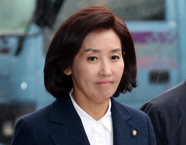 자유한국당 나경원 원내대표가 