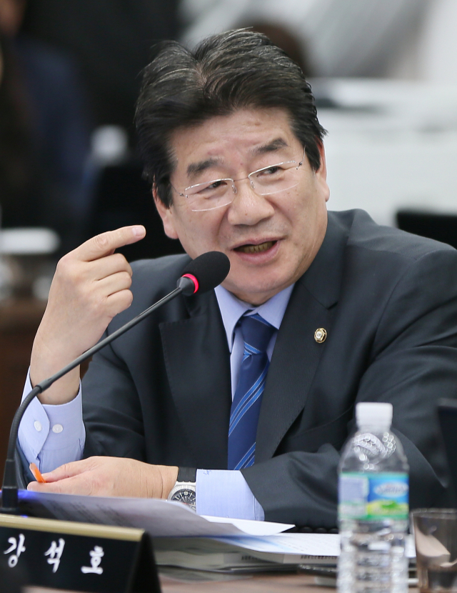 자유한국당 강석호 의원. 연합뉴스