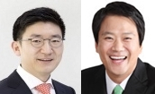 김세연 자유한국당 국회의원, 임종석 전 청와대비서실장. 매일신문DB