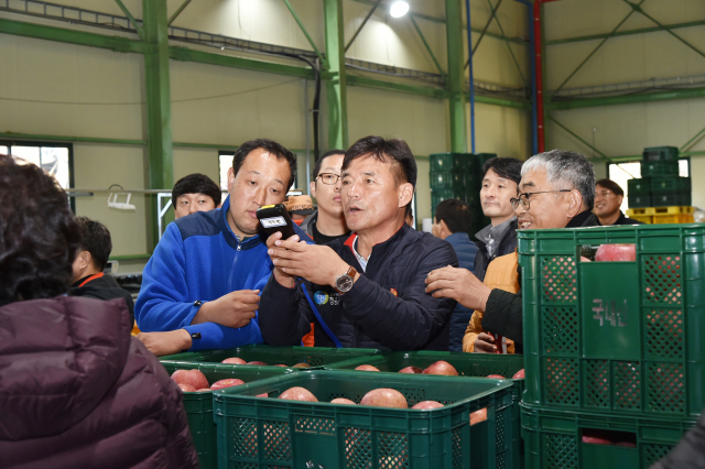 경북 청송사과유통센터 주왕산 APC에 마련된 