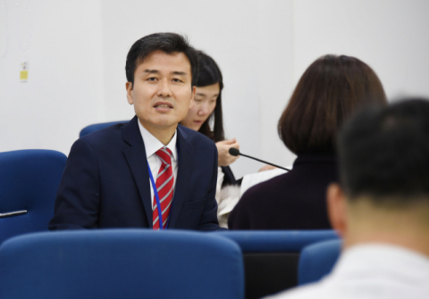 박상영 통계청 가계수지동향과장이 21일 정부세종청사에서 2019년 3/4분기 가계동행수지(소득부문)결과 관련 배경브리핑을 하고 있다. 통계청 제공