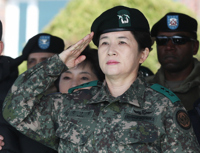 21일 오전 경기도 이천시 육군항공작전사령부에서 열린 