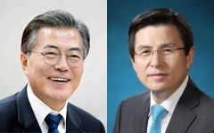 문재인 대통령, 황교안 자유한국당 대표. 매일신문DB