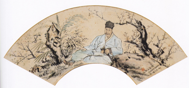 종이에 담채, 23×52.5㎝, 오천득 소장